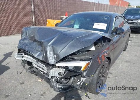 2024 Audi S5 Sportback Premium Plus Tfsi Quattro Tiptronic from USA, damaged, VIN WAUC4CF52RA073381